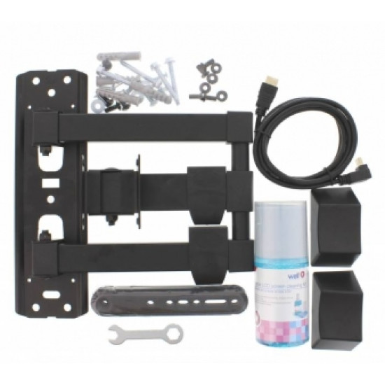 Well 23-55" fali forgatható dönthető fali LCD tv konzol szett TVS-LCD-SW355P-WL