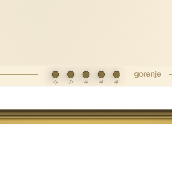 Gorenje WHC63CLI rusztikus kürtős fali elszívó, 60 cm