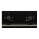 MPM MPM-63-BO-12 beépíthető sütő, 66L, 59.5x59.5x61 cm, fekete szín 