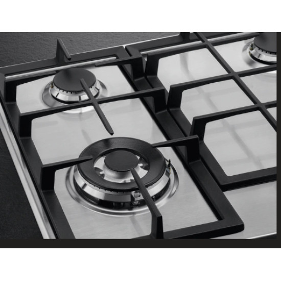 AEG HGB64420SM beépíthető gáz főzőlap