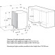 Gorenje GV661D60 teljesen beépíthető mosogatógép, 60cm, 16 teríték, automatikus ajtónyitás 