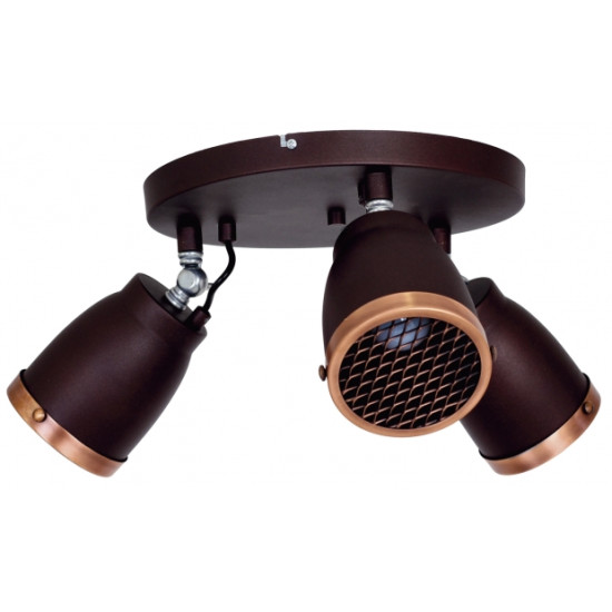 Klausen Grill 3-as mennyezeti spot KL-6510