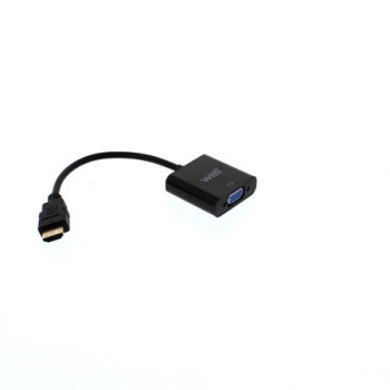 Well HDMI-VGA átalakító adapter Adapt-HDMIM/VGAF-0,2BK-WL