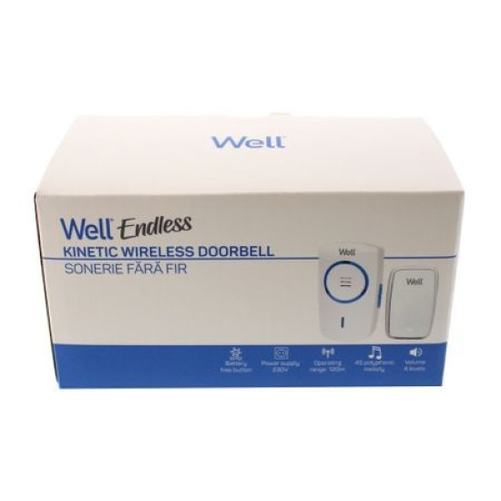 Well Doorbell-Endless Digitális elem és vezeték nélküli csengő