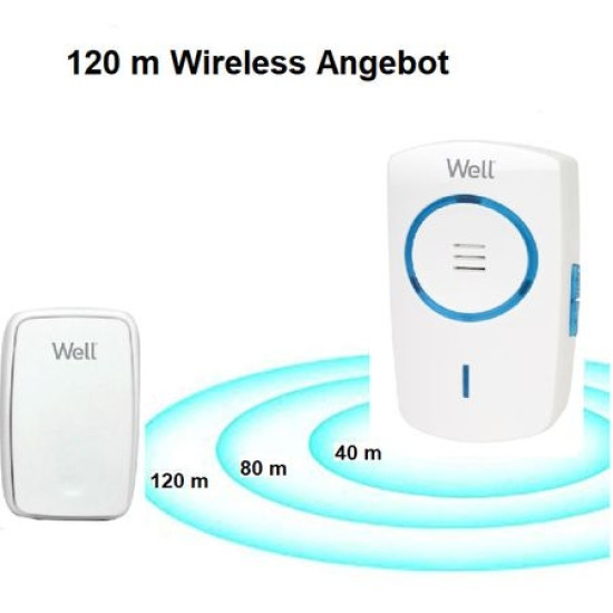 Well Doorbell-Endless Digitális elem és vezeték nélküli csengő