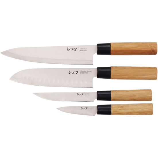 Bergner BG8940 késkészlet 4 részes BG-8940