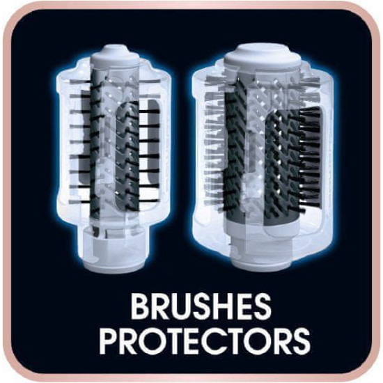 Rowenta CF9540 Brush Active Premium forgókefés hajformázó 1000W, dupla ion, 50 és 40mm kefe, 2 az 1-ben: formáz és szárít egyidejűleg, 2 forgási irány