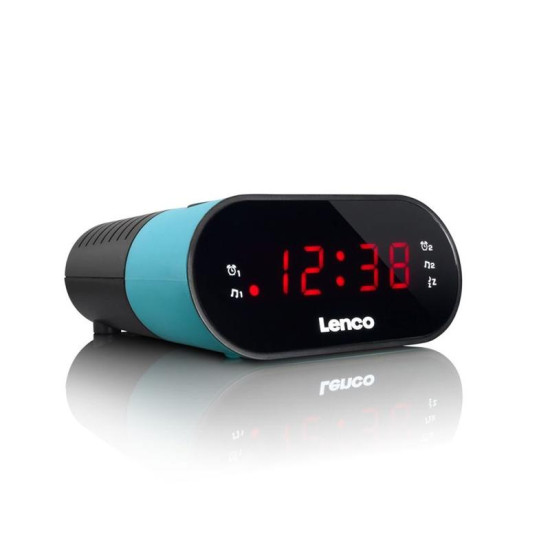 Lenco CR-07 Blue rádiós ébresztőóra