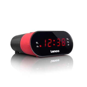 Lenco CR-07 Red rádiós ébresztőóra