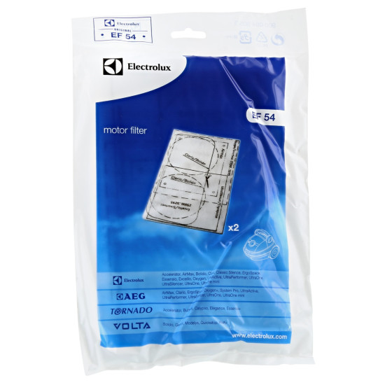 Electrolux EF54 2db vágható univerzális porszívó motorszűrő 
