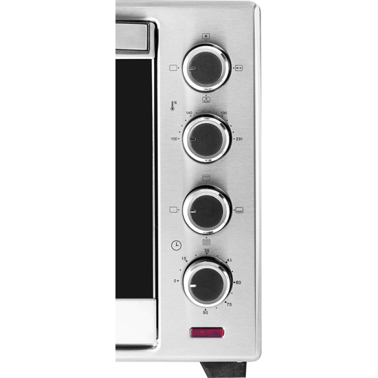 ECG ET20482 rozsdamentes sütő 48l űrtartalom