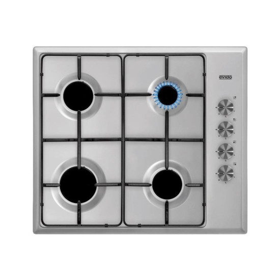 Evido VALEO 60SX beépíthető inox gáz főzőlap HGX60X.2