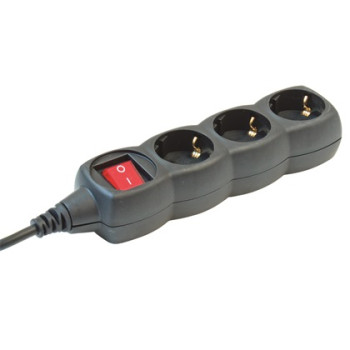 HOME NV 03K/BK Hálózati elosztó kapcsolóval