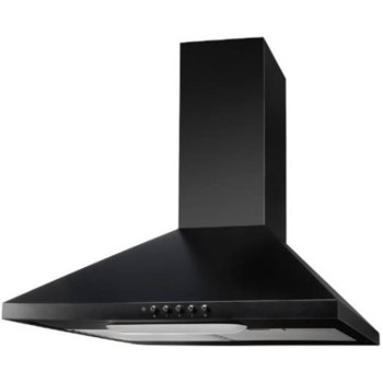 Evido ONDA 60B CHO6XB.4 fekete/inox kürtős elszívó