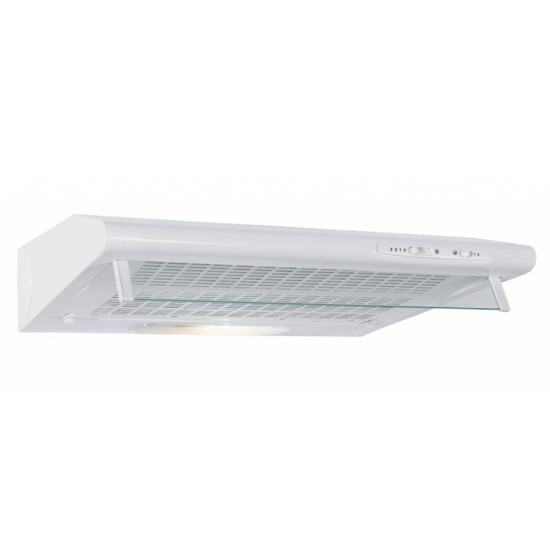 Mora OP530W 50cm standard fehér páraelszívó, FELSŐ/HÁTSÓ/OLDALSÓ kivezetés, mosható fém szűrő