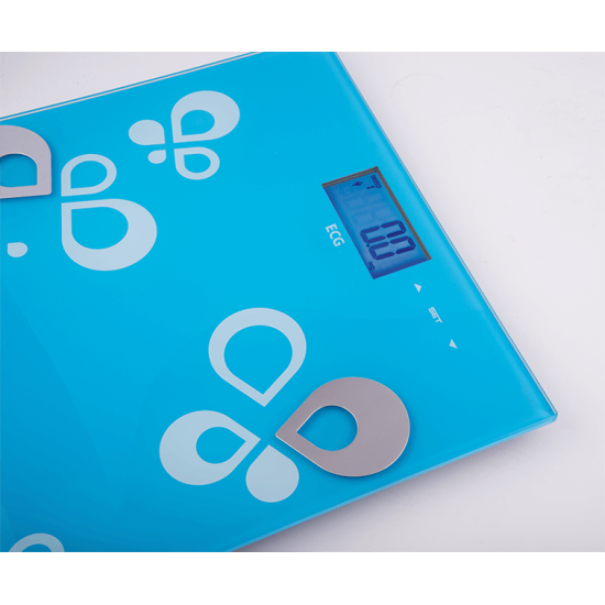 ECG OV 125 kék okos személymérleg OV125 kék