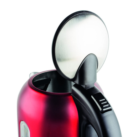 Scarlett SC-EK21S56 1,8l  vízforraló rozsdamentes acél borítás piros SCEK21S56