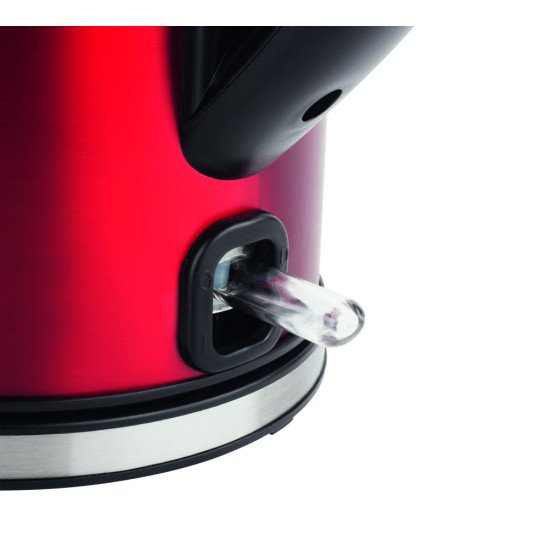 Scarlett SC-EK21S56 1,8l  vízforraló rozsdamentes acél borítás piros SCEK21S56