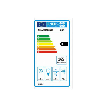 SILVERLINE 4140 ISOLA BLEND 90cm SZIGET INOX elszívó 4140.9.652.02