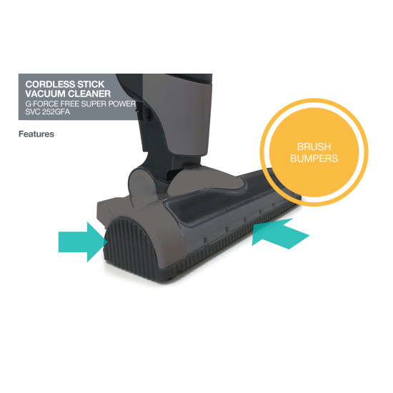 Gorenje SVC252GFA álló porszívó, 161W, antracit szín 