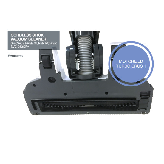 Gorenje SVC252GFA álló porszívó, 161W, antracit szín 