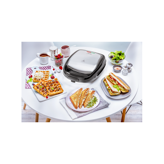 Tefal SW341D12 Snack Time 2 in 1 szendvicssütő
