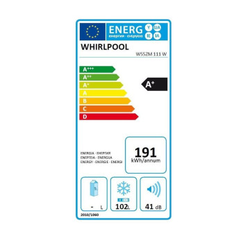 Whirlpool W55ZM111W fagyasztószekrény,102L
