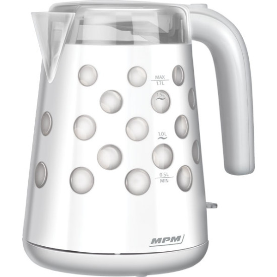 MPM MCZ-86 vízforraló 1,7 l kék led pöttyös