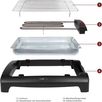 Clatronic BQ2977 asztali grill