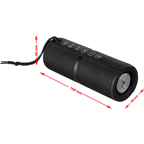 ECG BTS K1 Black Bluetooth hangszóró