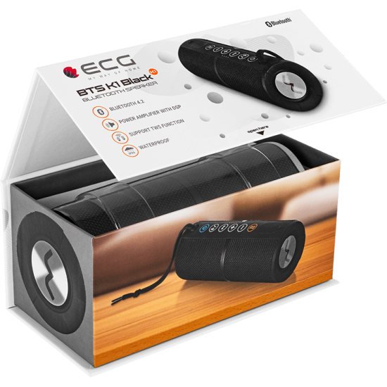 ECG BTS K1 Black Bluetooth hangszóró