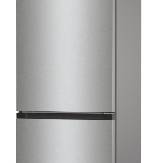 Gorenje NRK6202AXL4 No Frost inox kombinált hűtőszekrény, 235/96L, 60x59.2x200 cm