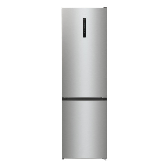 Gorenje NRK6202AXL4 No Frost inox kombinált hűtőszekrény, 235/96L, 60x59.2x200 cm