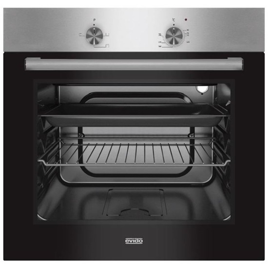 Evido PRIMO 62X inox beépíthető statikus sütő BOP62X.2