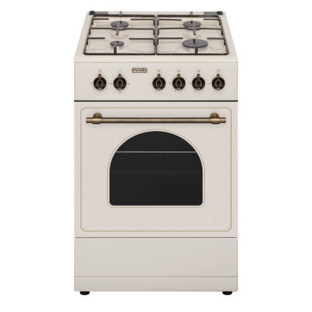 Evido FREE GE55C FOGE55C.1 rusztikus bézs kombinált tűzhely