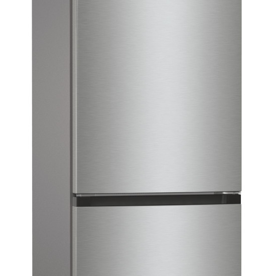 Gorenje NRK6202AXL4 No Frost inox kombinált hűtőszekrény, 235/96L, 60x59.2x200 cm