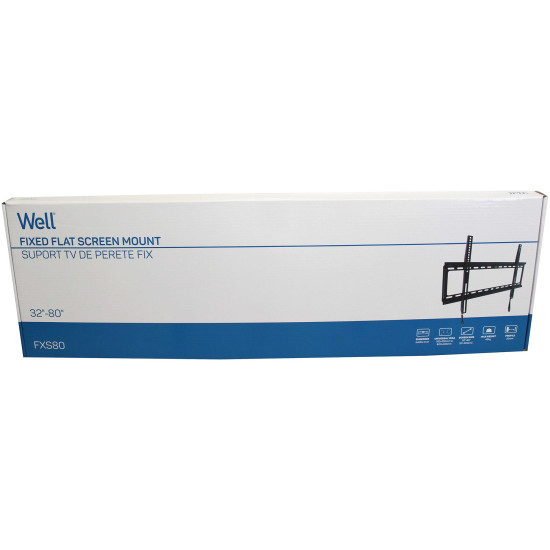 Well 32-80" fali konzol LED tv-hez TVS-LCD-FXS80WL