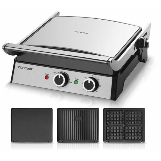 Concept GE2010 Kontakt grill 3 in 1