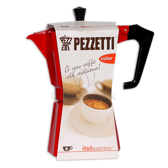 Pezzetti Ghidini 1362V piros Italexpress  6 személyes kotyogó