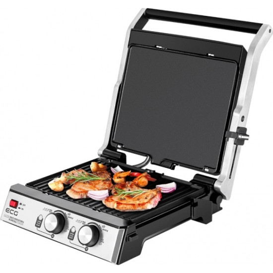 ECG KG 2033 Duo Grill & Waffle Kontaktgrill