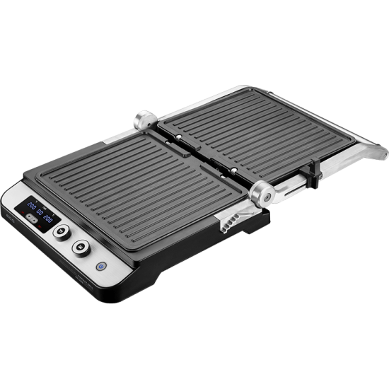 ECG KG 1000 gourmet kontaktgrill KG1000 2 független termosztáttal