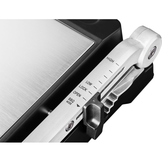 ECG KG 1000 gourmet kontaktgrill KG1000 2 független termosztáttal