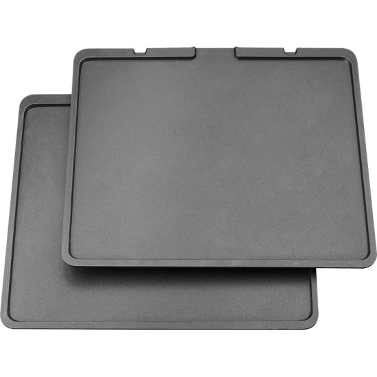 ECG KG 1000 gourmet kontaktgrill KG1000 2 független termosztáttal