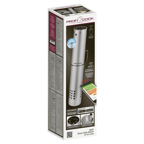 ProfiCook PC-SV 1159 sous-vide stick wifi funkcióval