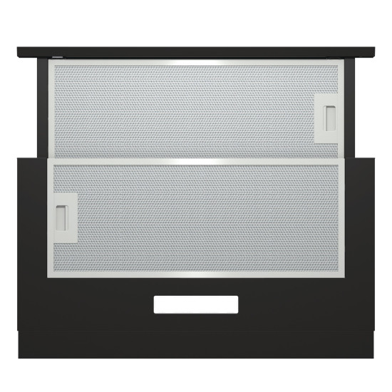 Gorenje TH60E3B fekete beépíthető teleszkópos konyhai elszívó, 60 cm széles