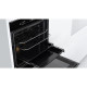 Whirlpool W7 OM4 4S1 P pirolitikus beépíthető sütő inox szegély, fekete full üveg,