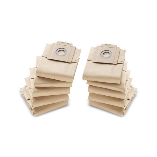 Karcher T 7/1 6.904-333.0 porzsák 10db kompatibilis T 7/ 1 és T 10/ 1. M porosztály-hoz