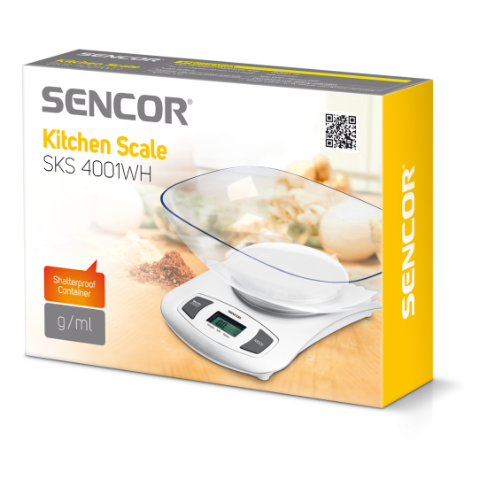 Sencor SKS 4001WH konyhai mérleg