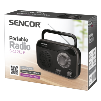Sencor SRD210B táskarádió