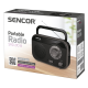 Sencor SRD210B táskarádió